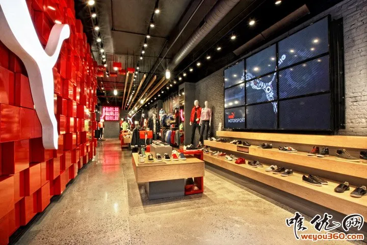 PUMA 门店大屏